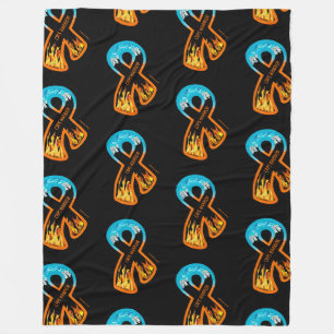Couverture Polaire Ruban incendie et glace...