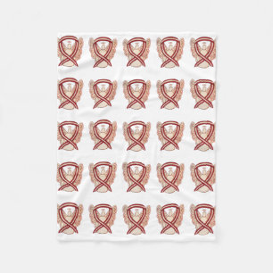 Couverture Polaire Ruban souple pour la sensibilisation au cancer de 