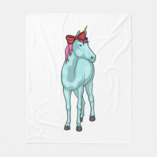 Couverture Polaire Ruban Unicorn