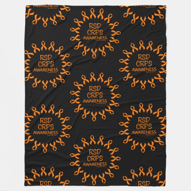 Couverture Polaire Rubans/Cercle...RSD/CRPS (Devant)