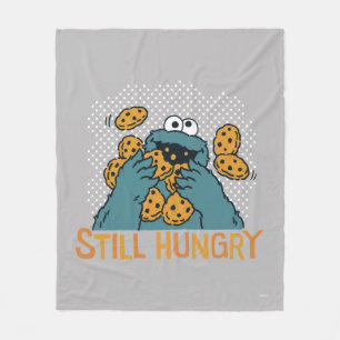 Couverture Polaire Rue Sésame Cookie Monster - Toujours affamé
