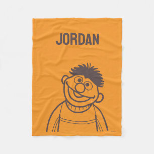 Couverture Polaire Rue Sésame   Ernie Bright Ajoutez Votre Nom