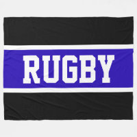 RUGBY Bold Athlétisme Royal Bleu Noir Bleu Blancs