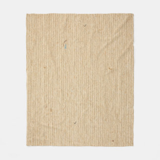 Couverture Polaire Rustic Kraft Papier : Arrière - plan texturé.