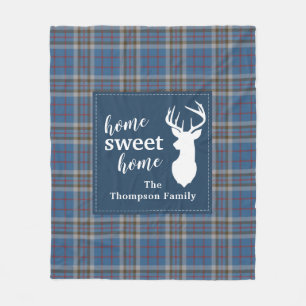 Couverture Polaire Rustique Plaid Tartan Thompson Personnalisé