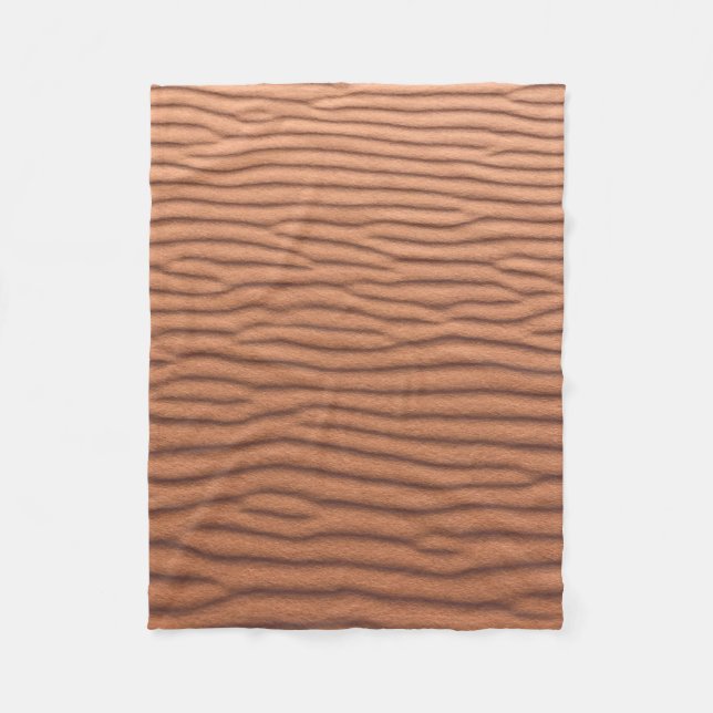 Couverture Polaire sable Brown (Devant)