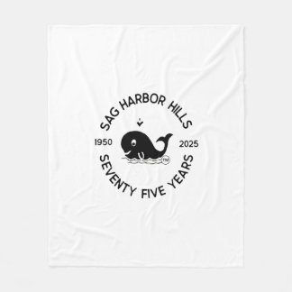 COUVERTURE POLAIRE SAG HARBOR HILLS 75E FLEECE BLANKET
