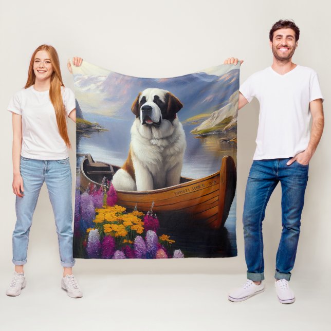 Couverture Polaire Saint Bernard à la pagaie : Une aventure Pittoresq (En situation)