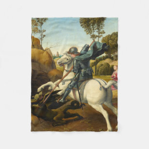 Couverture Polaire Saint George et le Dragon, 1506 par Raphael