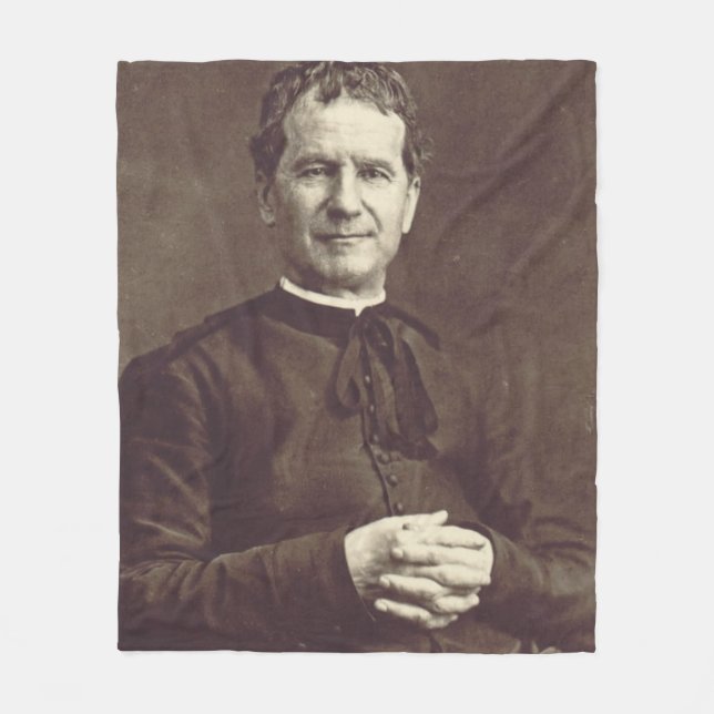 Couverture Polaire Saint John Bosco Prêtre et confesseur (Devant)
