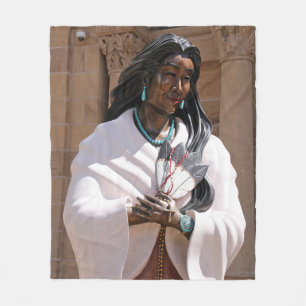 Couverture Polaire Saint Kateri Tekakwitha