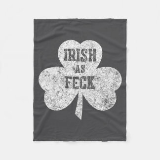 Couverture Polaire Saint Patrick Gif Irlandais Comme Crénom