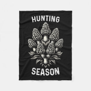 Couverture Polaire Saison Chasse Morel Champignons Chasse Morchella F