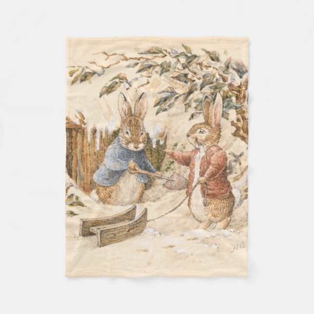 Couverture Polaire Saison d'hiver de Beatrix Potter (Devant)