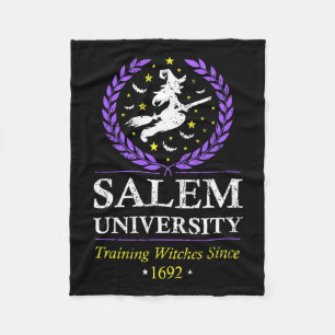 Couverture Polaire Salem Witch University Training Halloween Femmes