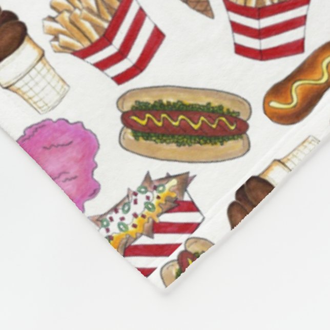 Couverture Polaire Salon d'Etat Carnaval Nachos Cotton Candy (Coin)