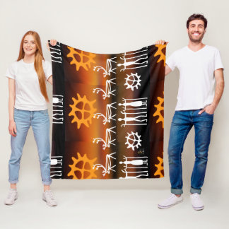 Couverture Polaire Samiska tecken inspiration