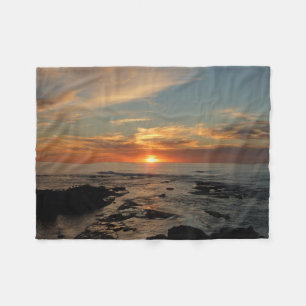 Couverture Polaire San Diego Sunset II California Seascape