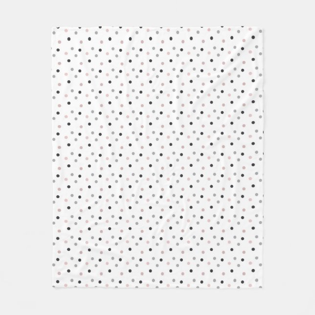 Couverture Polaire Saupoudrer de minuit : (Devant)