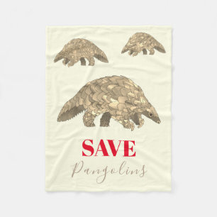 Couverture Polaire Sauver les pangolins