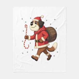 Couverture Polaire Sauvetage de Saint-Bernard à Noël