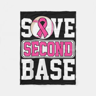 Couverture Polaire Sauvez le 2e joueur de baseball de la base Cancer 