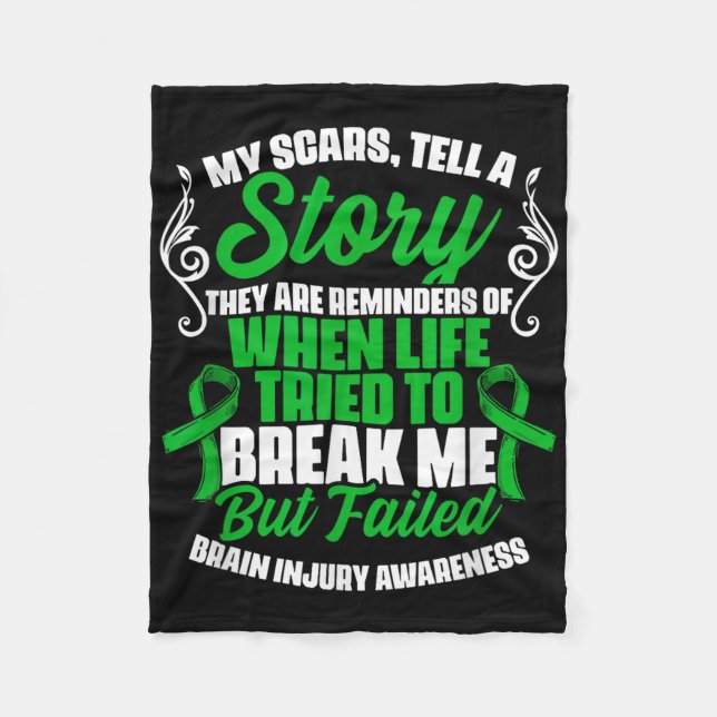 Couverture Polaire Scars Raconter l'histoire Traumatisme Brain Brain  (Devant)