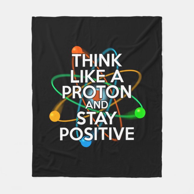 Couverture Polaire Science Citation Moderne Amusant Inspirant Dire (Devant)