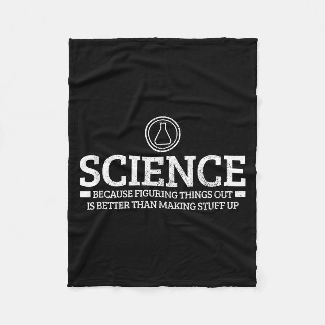 Couverture Polaire Science Physique Chimie Nerd Citation Drôle Scient (Devant)
