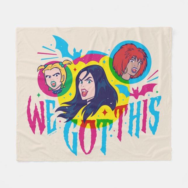 Couverture Polaire Scooby-Doo | Hex Girls Nous Avons Ce (Devant (Horizontal))