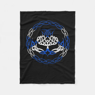 Couverture Polaire Scotland Flag Scottish Thistler