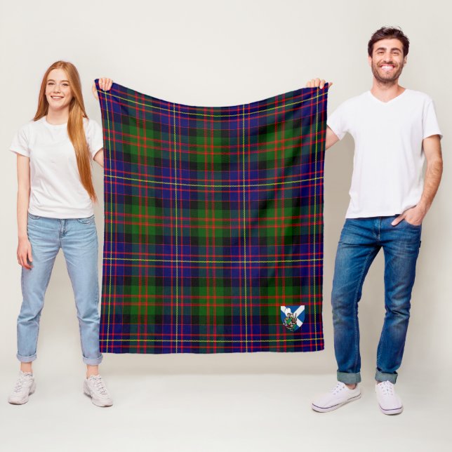 Couverture Polaire Scotts Cameron De Erracht Moderne Tartan Plaid (En situation)