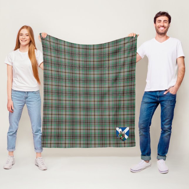 Couverture Polaire Scotts Craig Tartan Plaid (En situation)