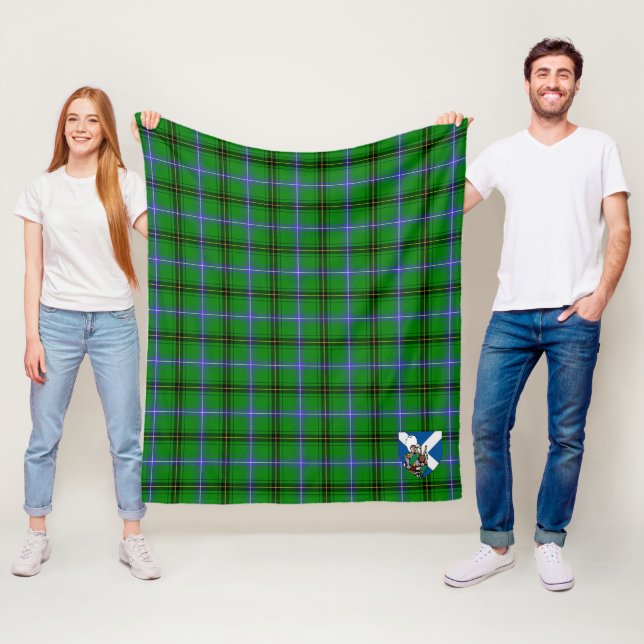 Couverture Polaire Scotts Henderson Tartan Plaid (En situation)