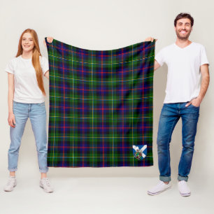 Couverture Polaire Scotts Malcolm Moderm Tartan Plaid