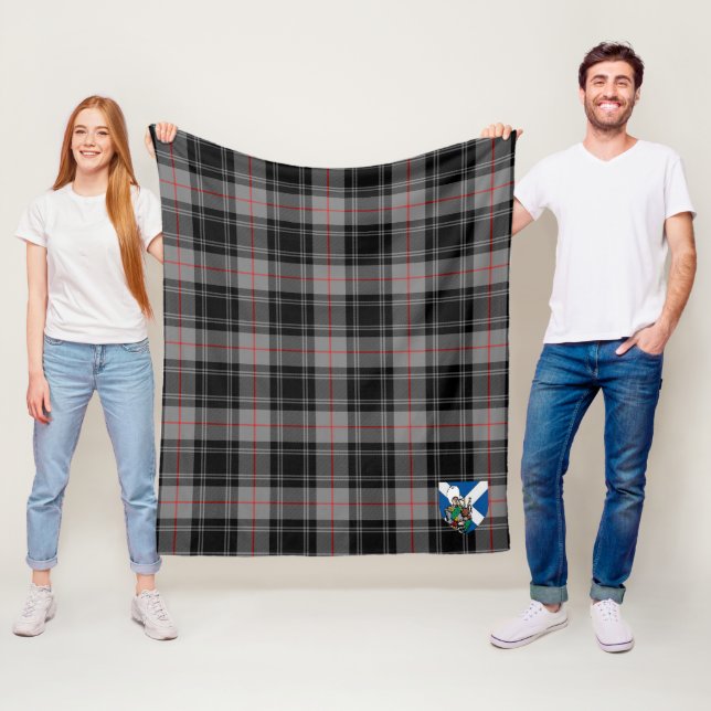 Couverture Polaire Scotts Moffat Tartan Plaid (En situation)