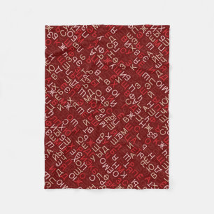 Couverture Polaire Script cyrillique russe