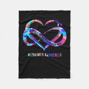Couverture Polaire Se Souviendra De Vous Sensibiliser À Alzheimer