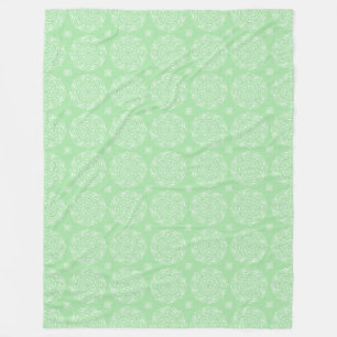Couverture Polaire Seafoam Mandala