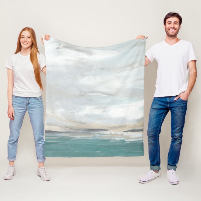 Couverture Polaire Seafoam Vista (En situation)