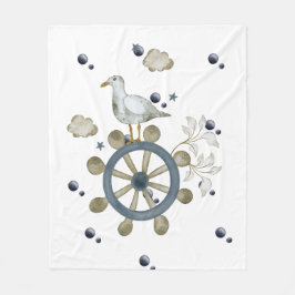 Couverture Polaire Seagull Frappe Un Voyage