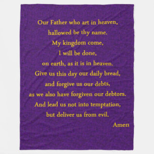 COUVERTURE POLAIRE SEIGNEURS PRAYER