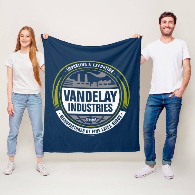 Couverture Polaire Seinfeld | Logo de Vandelay Industries (En situation)