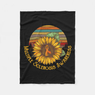 Couverture Polaire Sensibilisation à la sclérose en plaques tournesol