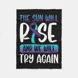 Couverture Polaire Sensibilisation au suicide _Le Soleil va se lever 