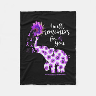 Couverture Polaire Sensibilisation Eléphant Votre Bataille Est Mon Ca