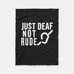 Couverture Polaire Sensibilisation Juste Sourde Pas Rude Yellow Ribbo