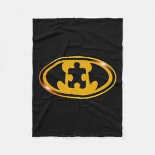 Couverture Polaire Sensibilisation sur l'autisme Superhero