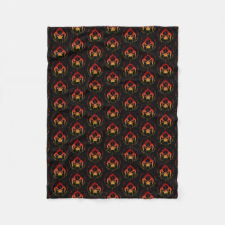 Couverture Polaire Sept péchés capitaux plaid personnalisé en fausse 