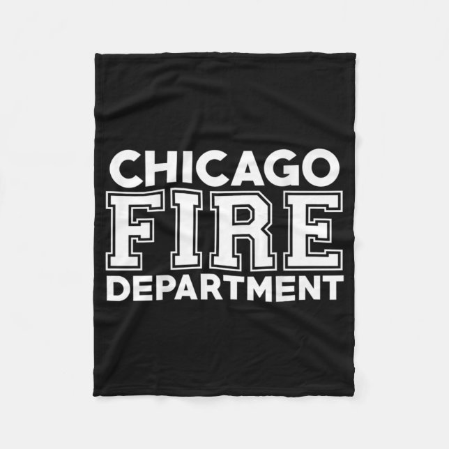 Couverture Polaire Service des pompiers de Chicago Secourt (Devant)